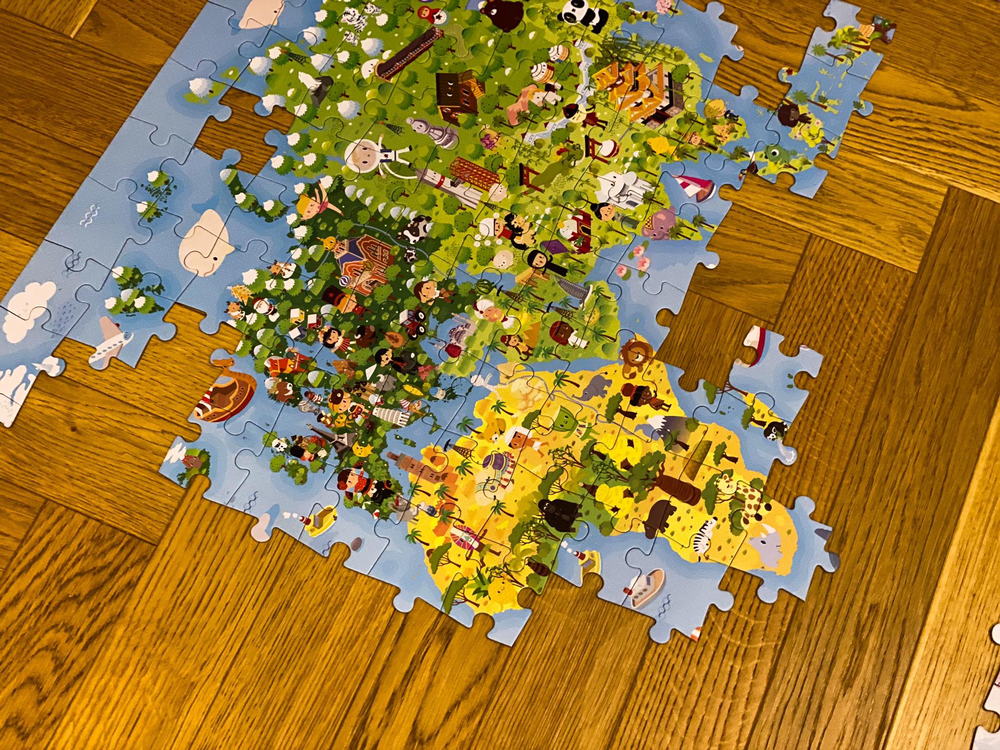 puzzle mapa