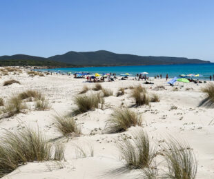 Porto Pino, Spiaggia delle Diune, Sardynia co zobaczyć