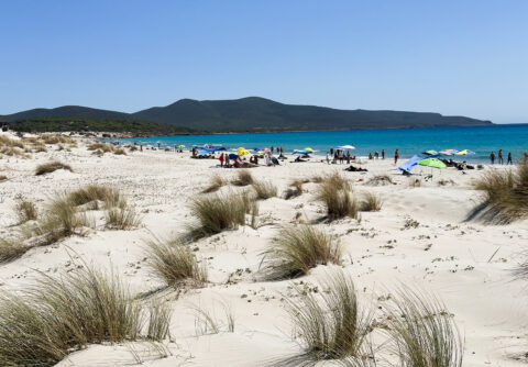 Porto Pino, Spiaggia delle Diune, Sardynia co zobaczyć