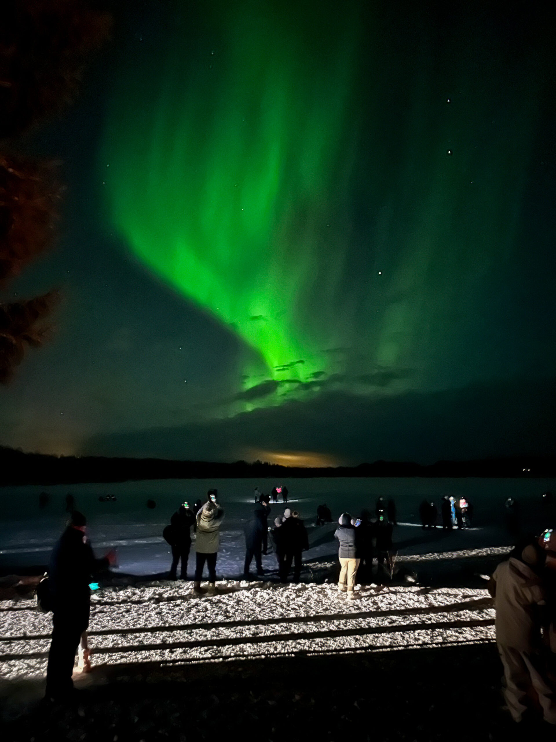 Zorza polarna, Laponia