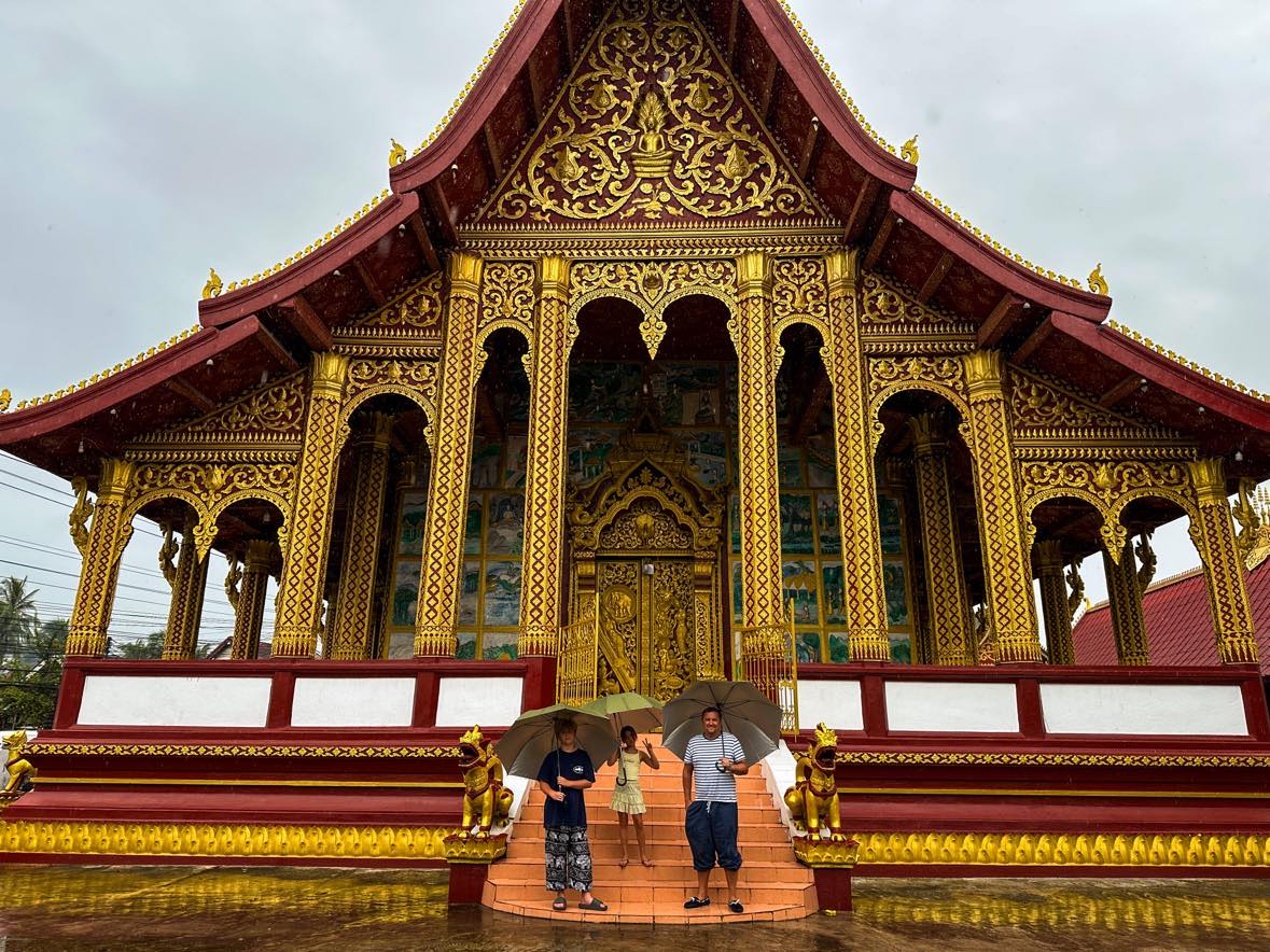 Luang Prabang, Laos, świątynie