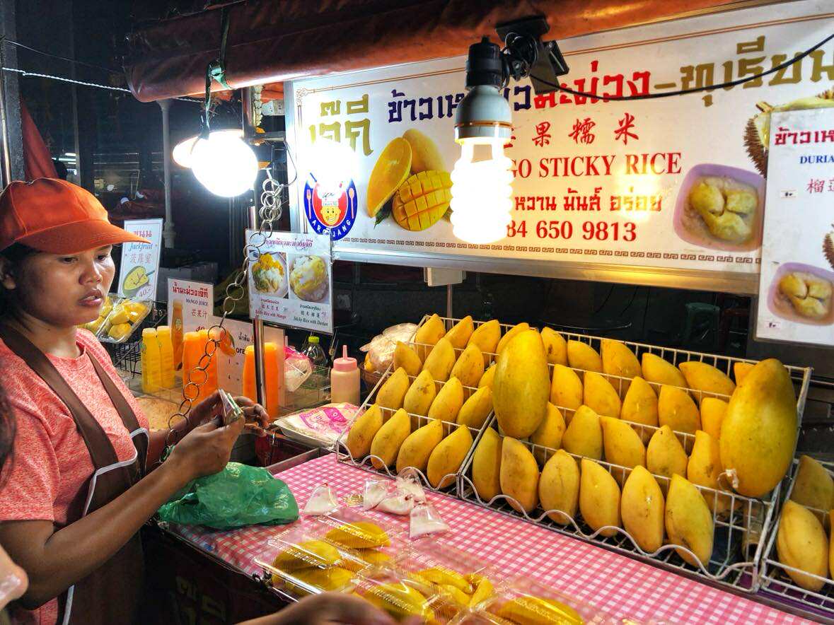 Tajlandia, Bangkok, Chinatown, mango sticky rice, ubezpieczenie turystyczne