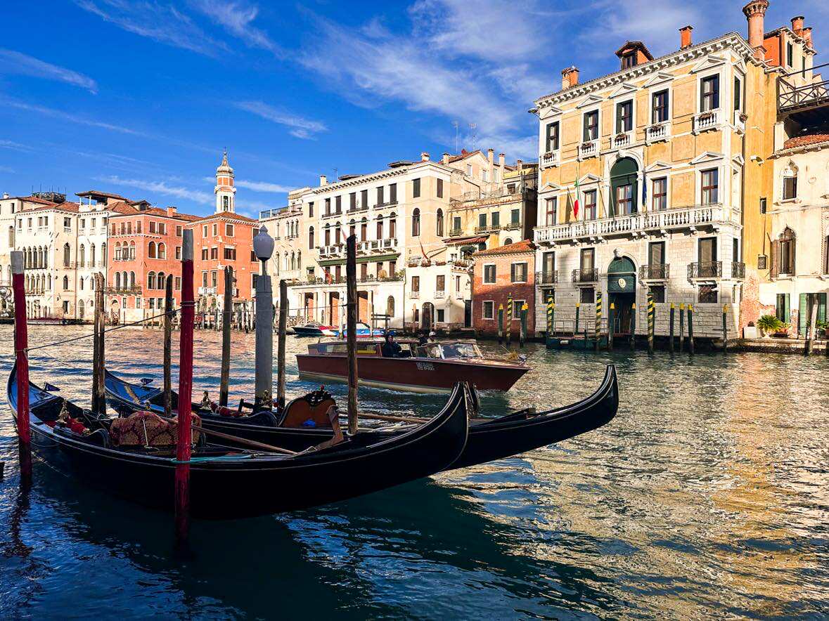 Wenecja, rejs gondolą, gondola w Wenecji